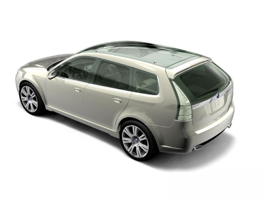  Saab 9-3 Sport Hatch Concept 2003 года  (фото 4 из 10)